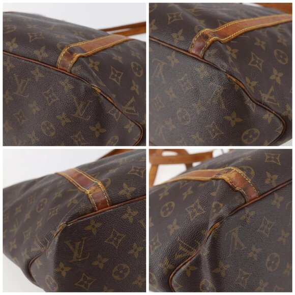 LOUIS VUITTON Monogram Sac Shopping Tote Bag M51108 LV Auth 144951 - Picture 16 of 16